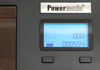 Powermatic 5 Stopfmaschine Display